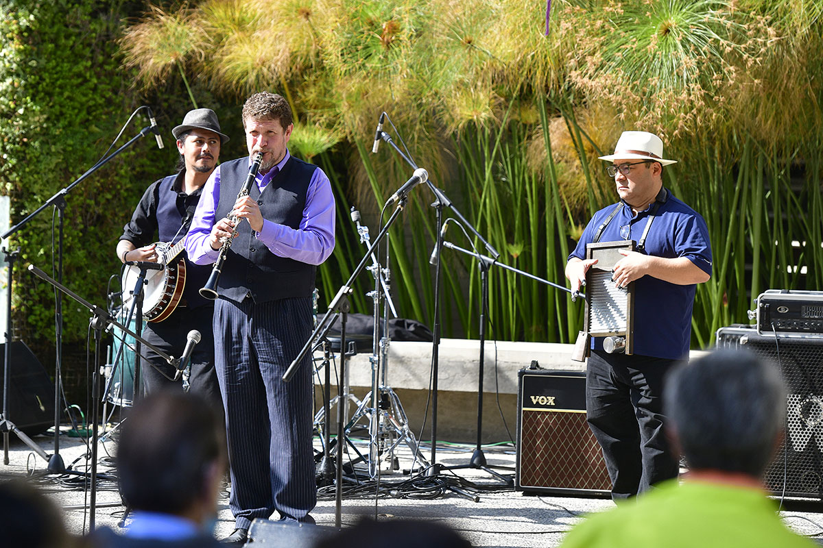 Vitacura celebró el Día Internacional del Jazz con festival en el Parque Bicentenario