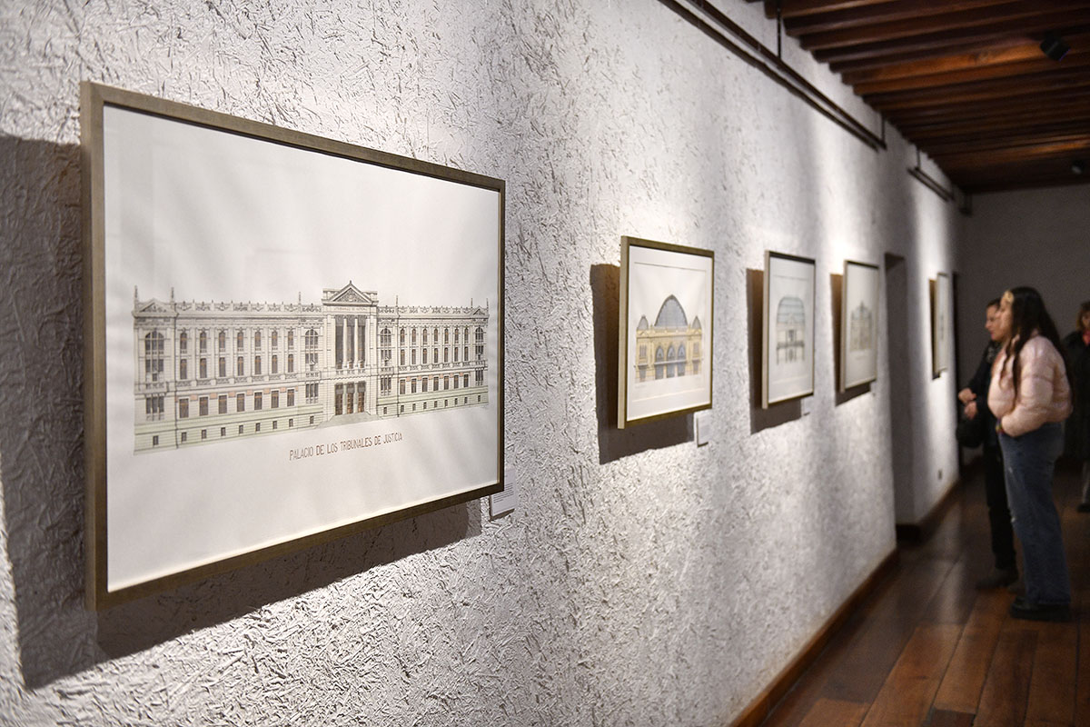 Desde La Moneda al Palacio Cousiño: edificios de Santiago adquieren vida en exposición “Ciudad Ilustrada»