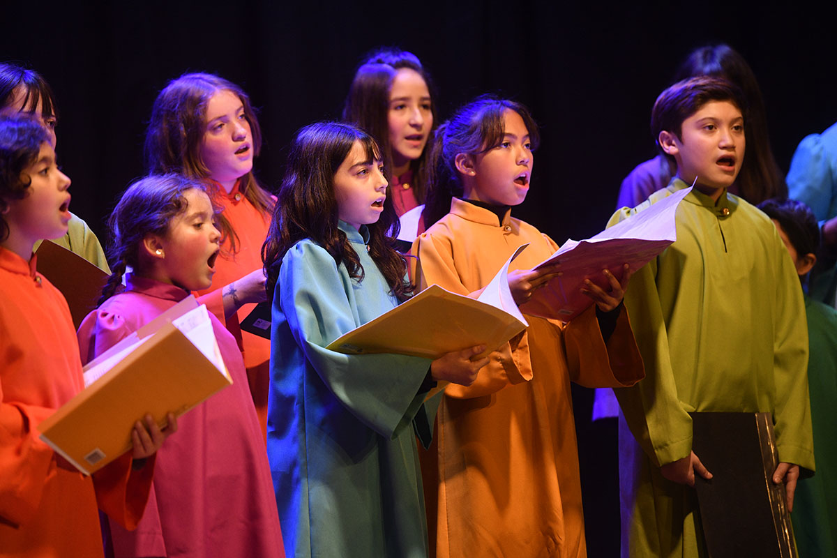 Primer encuentro de coros infantiles se realizó en Vitacura