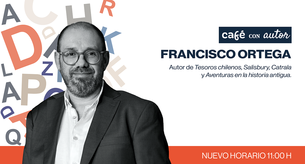 Café con Autor: Francisco Ortega en Vitacura – Biblioteca…